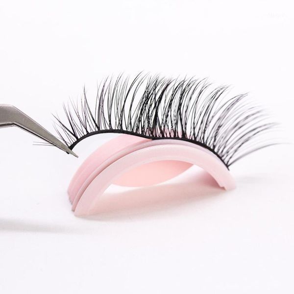 

pair 3d false lashes fluffy strip eyelashes natural magnetic and eyeliner set ong makeup jul1