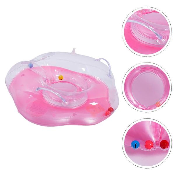 

life vest & buoy born floating neck swim ring thick two air sac baby size
