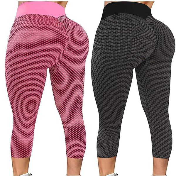 

women's leggings 2pcs push up women legins fitness high waist leggins anti cellulite workout black jeggings sportleggings