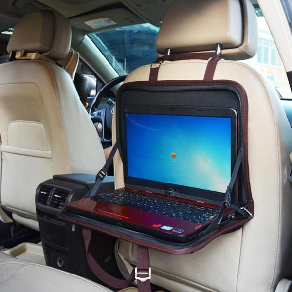 

car organizer s vehicle back seat lapholder desk travel oxford fabric drink stand