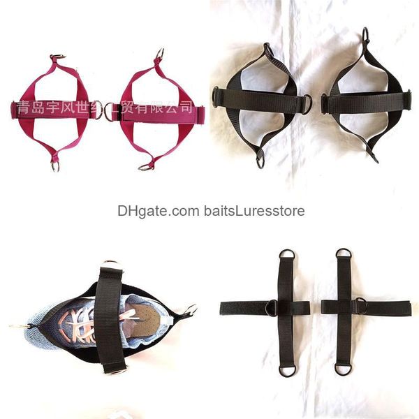 

protective gear bandages baitsluresstore fitness shoe set elastic rope tension equipment straps foot cuffs jllzbu