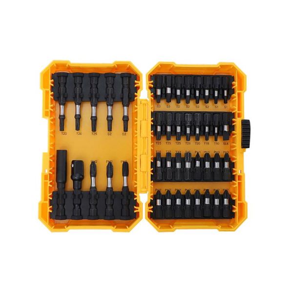 Set di utensili manuali professionali 18/42pcs Punte a percussione elettriche Set di punte per trapano con presa per cacciavite Strumenti di riparazione biella multifunzione