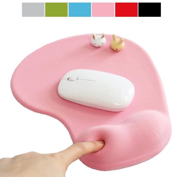 

mouse pads & wrist rests office pad with gel support ergonomic game deskpillow silicone anti slip special texture surface