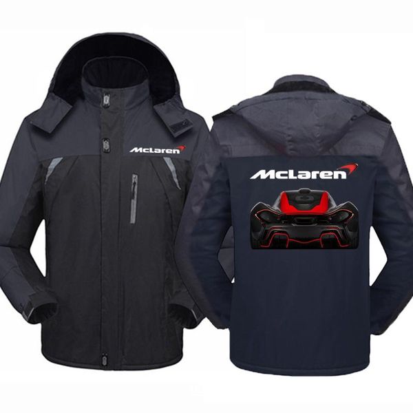 

men's trench coats men women winter mclaren jacket thicken windbreaker coat waterproof warm outdoor couples cold-proof mountaineering c, Tan;black
