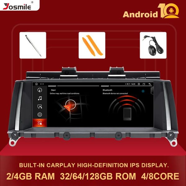 

core android 10 car dvd player for 5 series f10 f11 2010-2021 cic nbt gps navigation multimedia autoradio support carplay