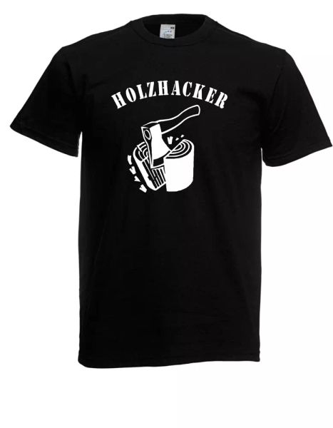 

mens t-shirt  wood hacker wood workers  size up to 5xl, White;black