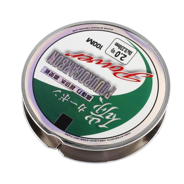 

braid line fluorocarbon fishing clear strong universal smooth transparent durable equipment 1pc 100m leader wear-resistant dali horse