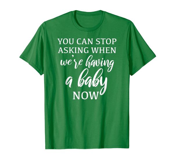 

pregnancy announcement reveal having baby tshirt, White;black