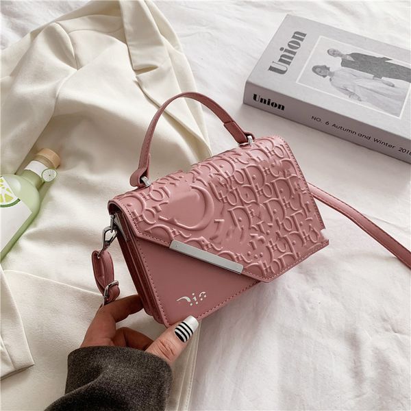 

outlet online 70% off sale small bag female 2021 new fashion embossed texture single shoulder messenger bag portable small square fashion
