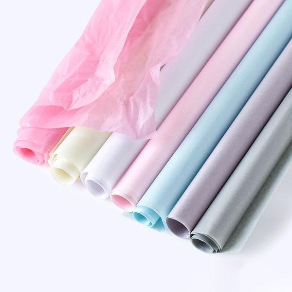 

other arts and crafts 20pcs/set high-quality 50*70cm tissue paper flower clothing shirt shoes gift packaging craft roll wine wrapping papers