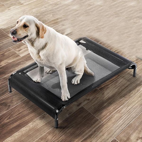 

kennels & pens portable pet dog bed durable iron bracket travel outdoor metal frame kennel removable mesh mlxl