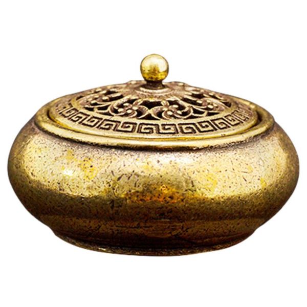 

mini incense burner practical holder brass deskdecor fragrance lamps