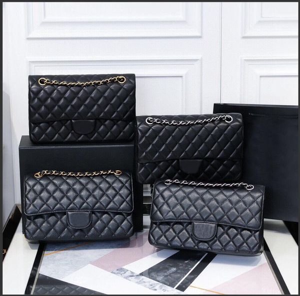 

2021 new bag classic lady handbag diagonal bag leather 25.5-15.5-6.5