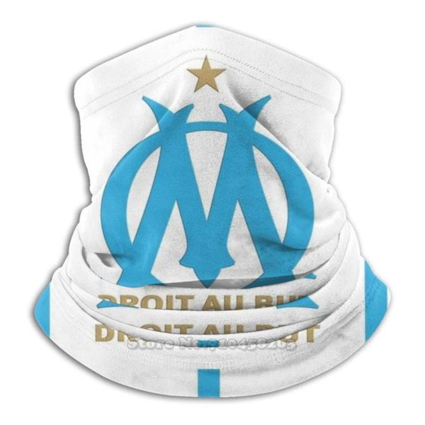 

scarves marseille ultras hooligans fans football france microfiber neck warmer bandana scarf face mask viva la, Blue;gray