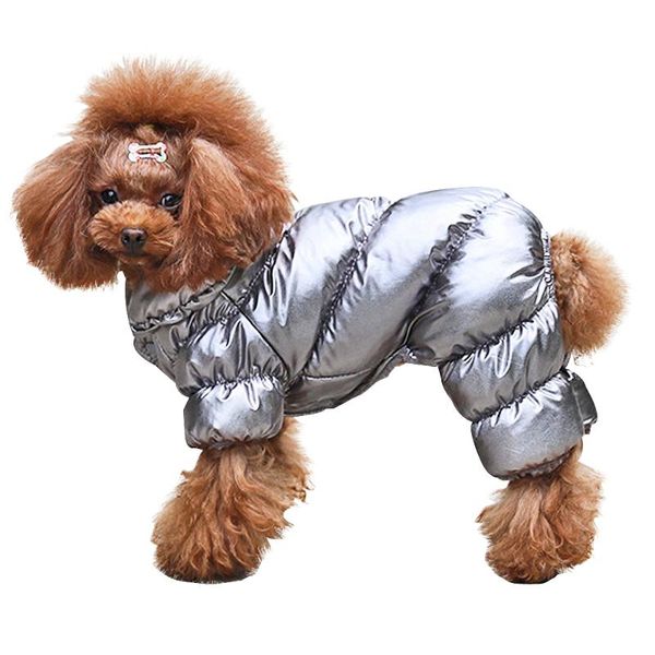 

dog apparel winter pet clothes for small dogs chihuahua thicken warm coat jacket puppy jumpsuits waterproof clothing overalls