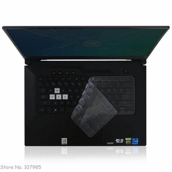 Tastaturabdeckung Schutzfolie für 15,6 Zoll ASUS TUF Dash 15 F15 FX516P FX516PM FX516PR FX516 PM PR Gaming-Laptop-Abdeckungen