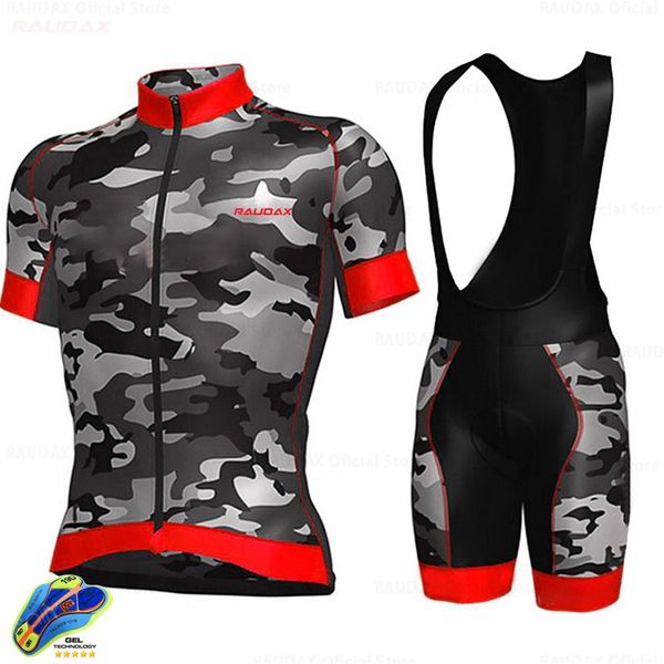 

racing sets camouflage cycling jersey set 2021 pro team bike kit mtb mountain maillot ropa ciclismo triathlon clothing suit, Black;blue