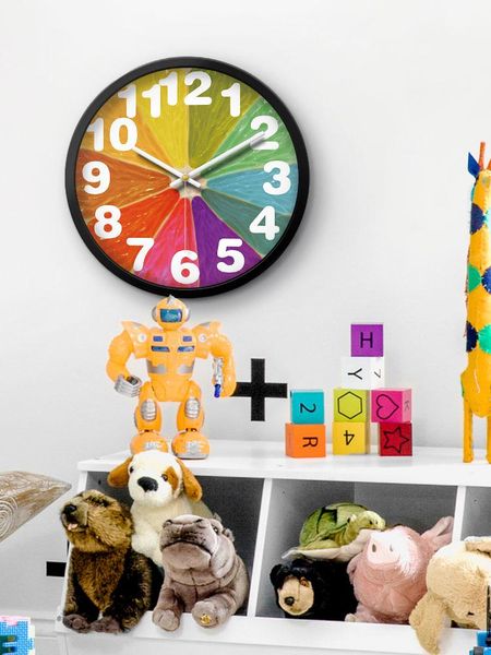 

wall clocks cute simple clock silent classic large fashion round modern orologio da parete living room decoration bd50zb