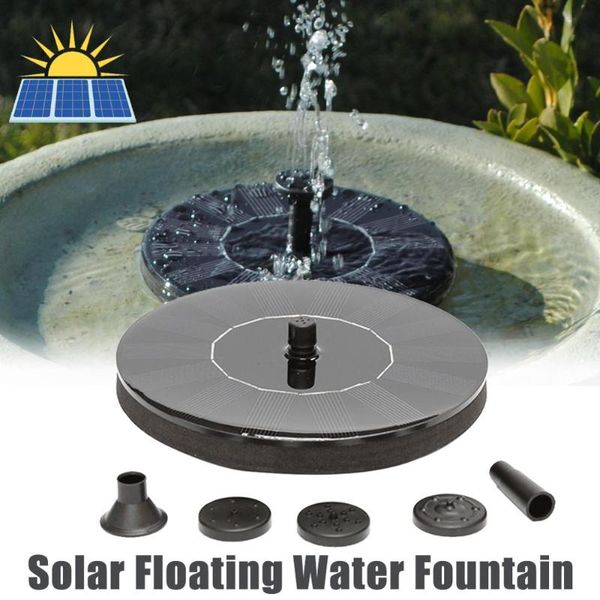 

solar powered fountain garden pool pond panel floating decoration water drop decorations
