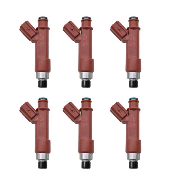 

6pcs good quality fuel injectors oem 23250-22090 23209-22090 nozzle for toyota corolla matrix altis allion