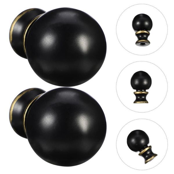 

hangers & racks 2pcs lamp finial antique cap knob shade table light accessories