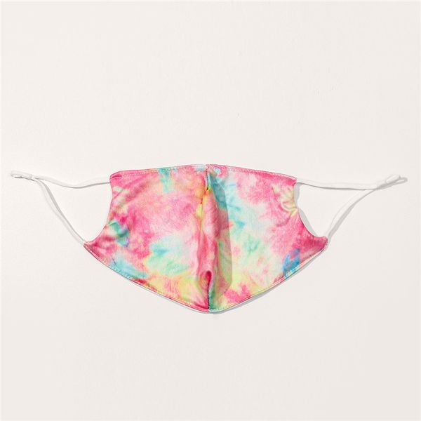 

tie fashion star dustproof dye printed fabric washable ice silk mask