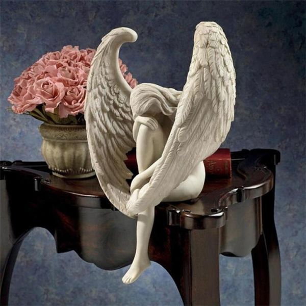 

garden decorations angel fairies mother figurine resin ornament for home art decoration accessories hr