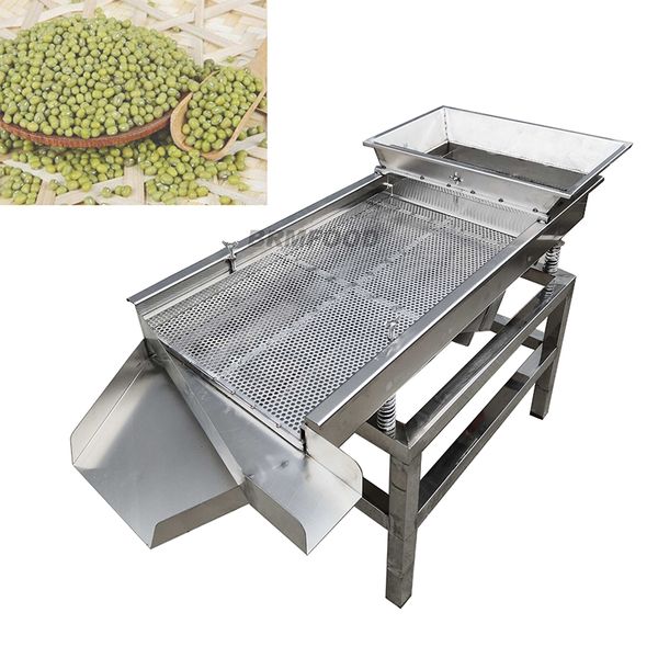 

commercial 180w mesh food vibrating sieve machine shaker screener deck impurities remover large granular material screening