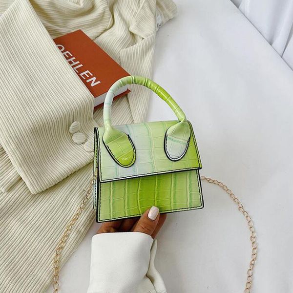 

evening bags fashion chain ladies mini brand shoulder bag colorful small handbags and purses designer crossbody for women bolos de muir