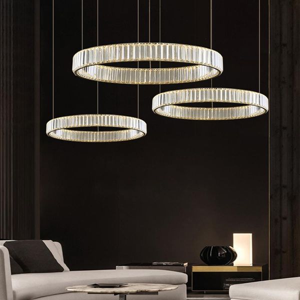

pendant lamps modern crystal led lights gold chrome lamp living room decor hanging lighting fixtures suspension luminaire