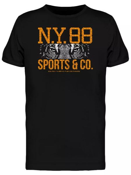 

new york tiger sports tee men's -image by shutterstock, White;black