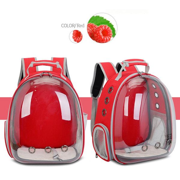 

diaper bags breathable portable carrier for cat dog plants toys bag outdoor travel backpack transparent space pvc mommy