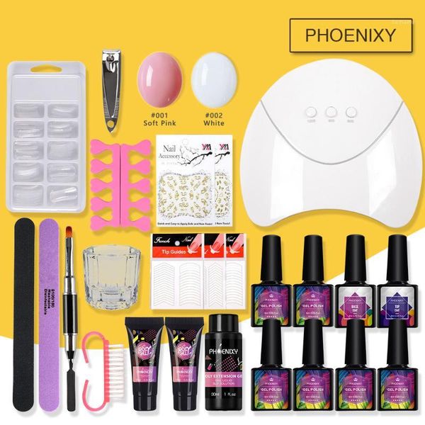 

full manicure set with lamp 36w gel nail polish tools for 8ml all art1