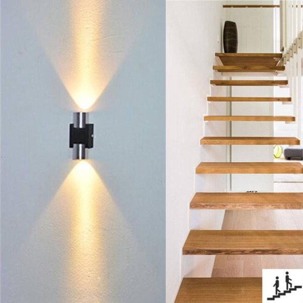

wall lamp indoor decor light 2w 6w led aluminum lighting sconce modern home lampe murale lampara pared lampada da parete