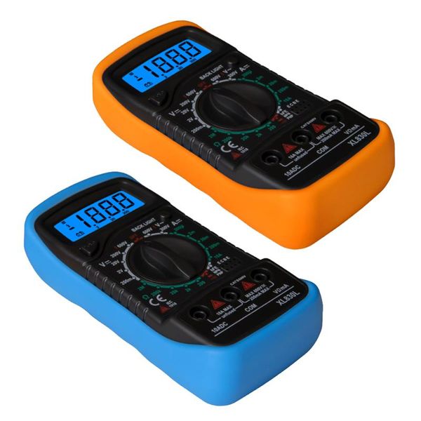 

multimeters digital lcd multimeter ac dc voltmeter ammeter ohmmeter volt tester xl830l