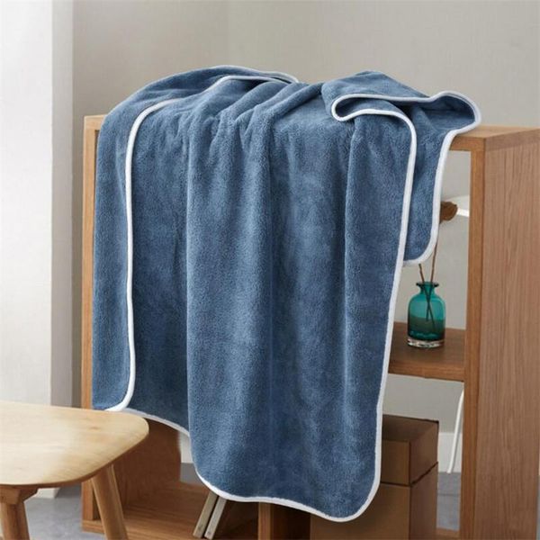 

towel super thick plain el bath with binding large 80*150cm 90*160cm microfiber