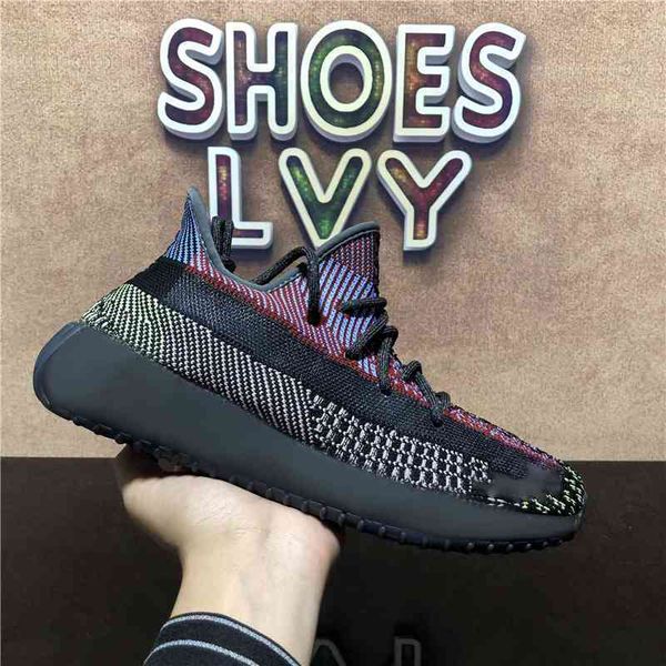 

men women boost running shoes pearl stone tail light cinder 3m static reflective mesh breathable mens womens trainers sneakers chaussures sh