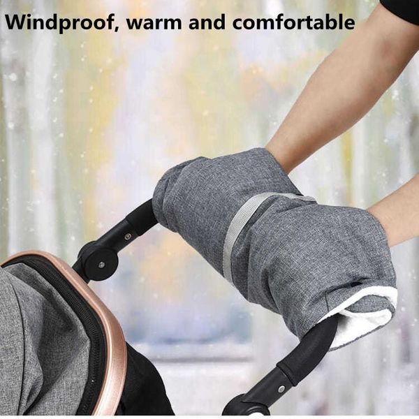 

stroller parts & accessories 2pcs winter warm baby gloves waterproof mitten