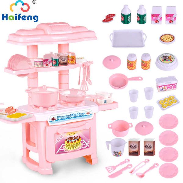 

children pretend play kitchen miniature food kids simulation educational utensils set toys stuff for girl gift