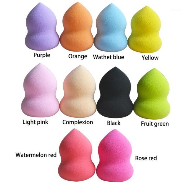 

large makeup puff dry wet dual use foundation smooth cosmetic sponge gourd beauty egg facial tools1