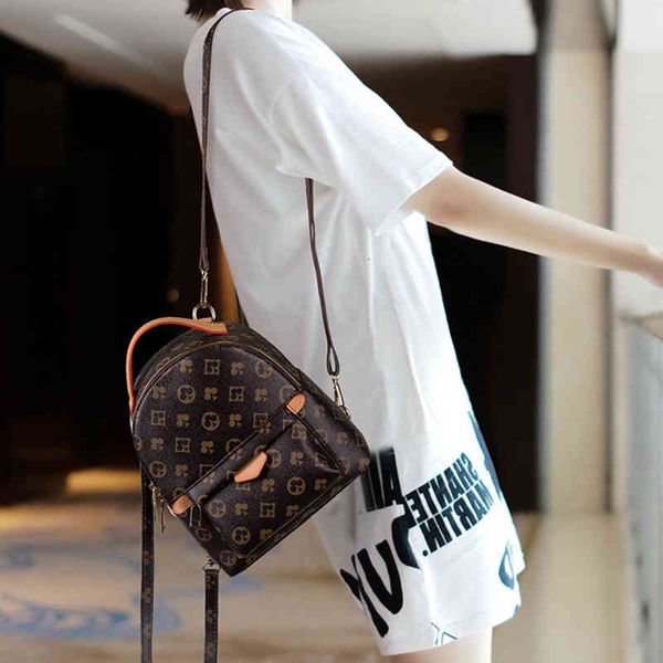 

backpack famous brand designer women's vintage printing for women fashion small schoolbag ladies dropping bags k2ia