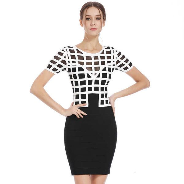 

party luxury dresses profsional short sleeve mh one-step skirt with waist bag hip profsional fake two-piece female, Black