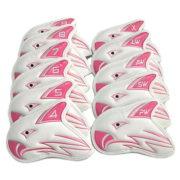 

golf training aids 11pcs waterproof skull iron head cover club putter headcover covers