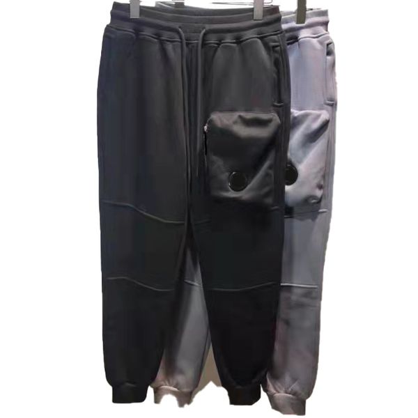 

cptoney astone is lan d men's pants designer big bag the lens logo, Black