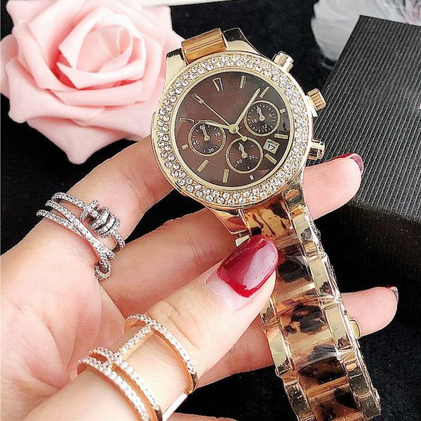 

brand new chic trendy exquisite fashion extraordinary watch waterproof 10m zircon watch