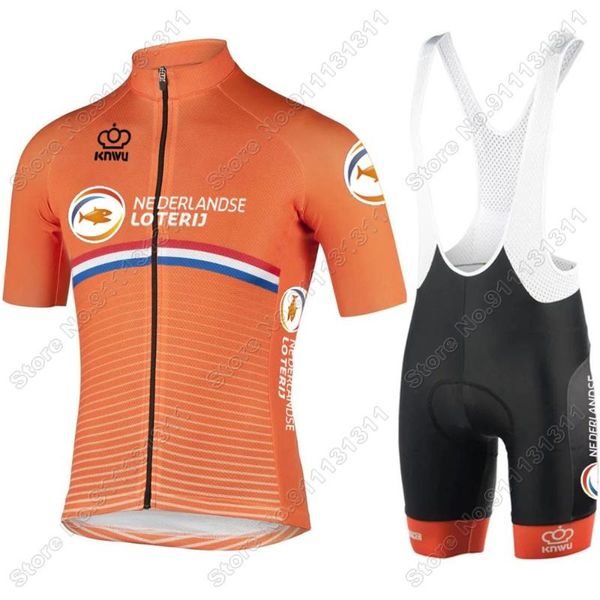

men's netherlands national team cycling jersey set world clothing road bike suit mtb maillot fietskleding racing sets, Black;blue