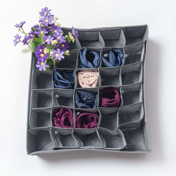 

storage drawers bra underwear organizer folding non-woven wardrobe divider drawer closet for scarfs socks home box