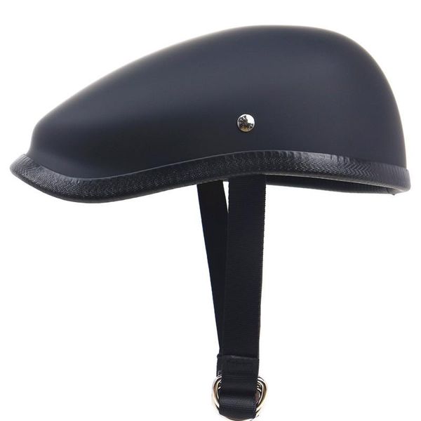 

motorcycle helmets super light half face helmet retro motorbike vintage berets design weight for man and woman casco