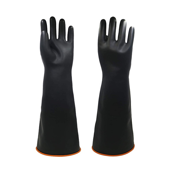 

heavy duty resistant rubber gloves acid oil latex glovesÂ for home industry work safety garden tool disposable