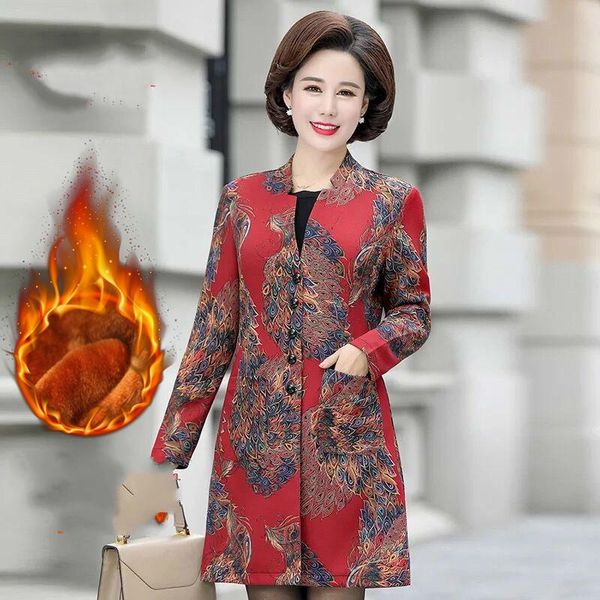 

women's trench coats winter elegant warm velvet coat fashion single breasted casual outerwear for women plus size roupas feminina, Tan;black